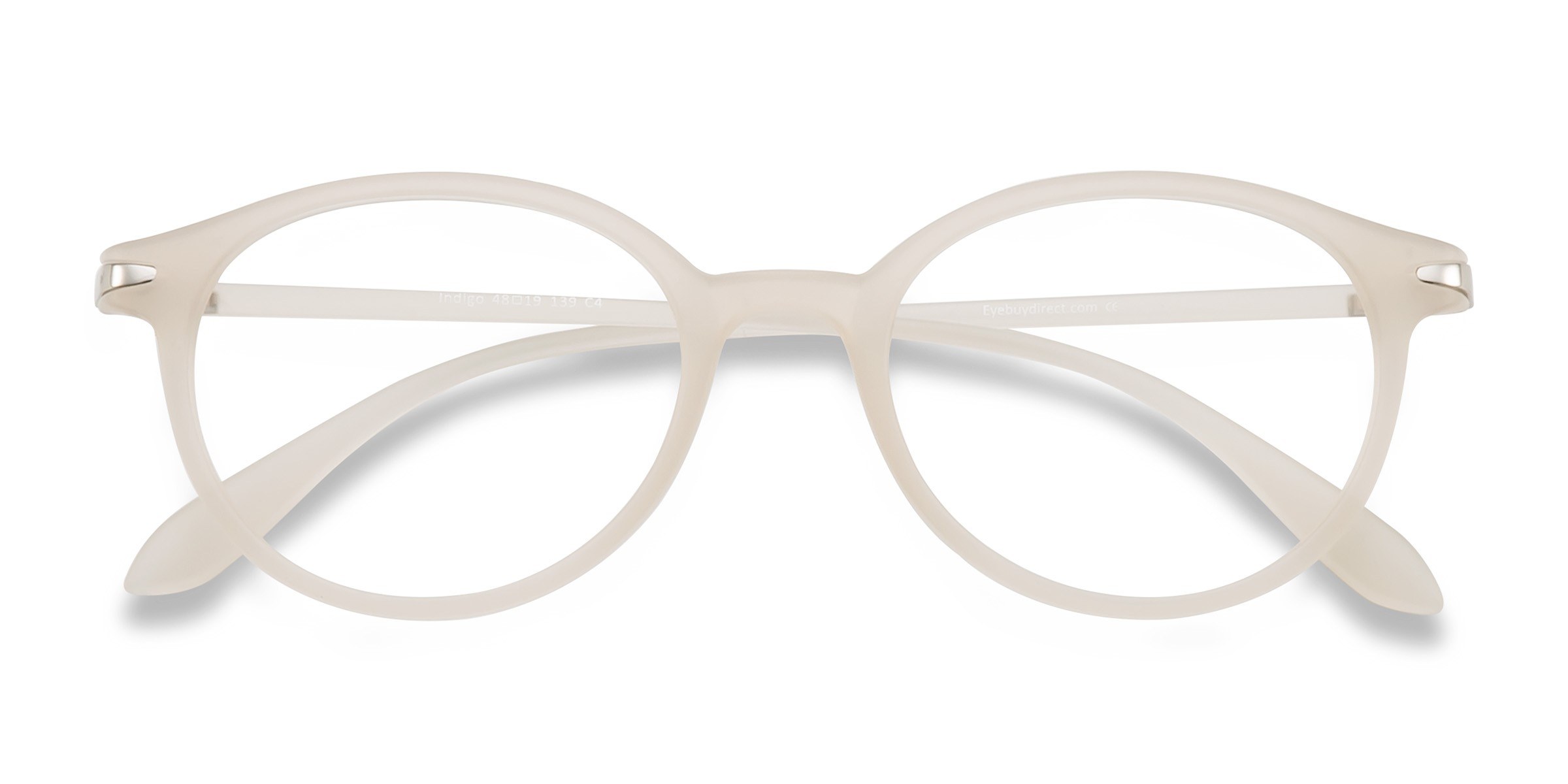 Clear White Indigo -  Plastique Lunettes de vue