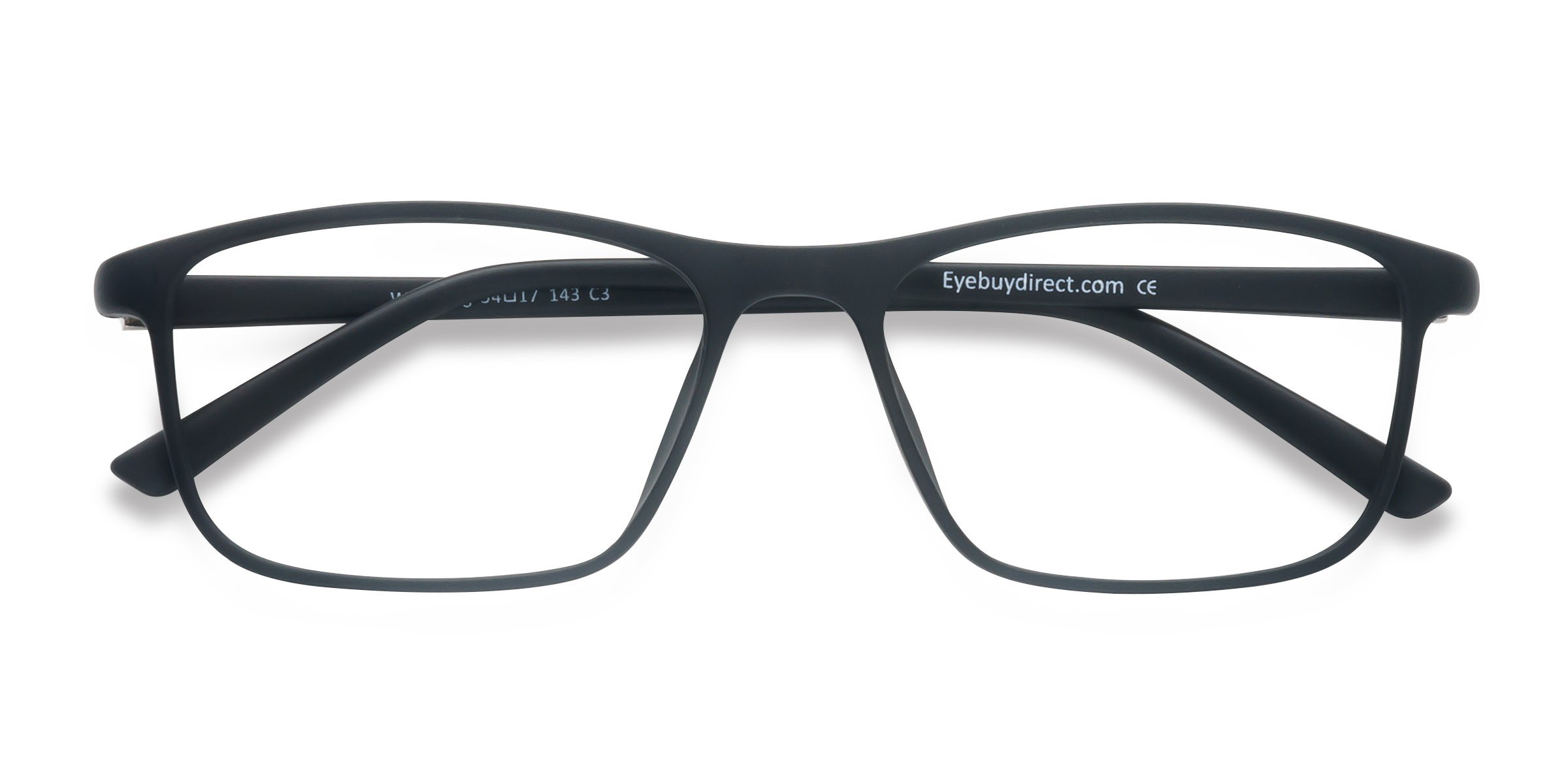 Matte Black Wyoming -  Plastique Lunettes de vue