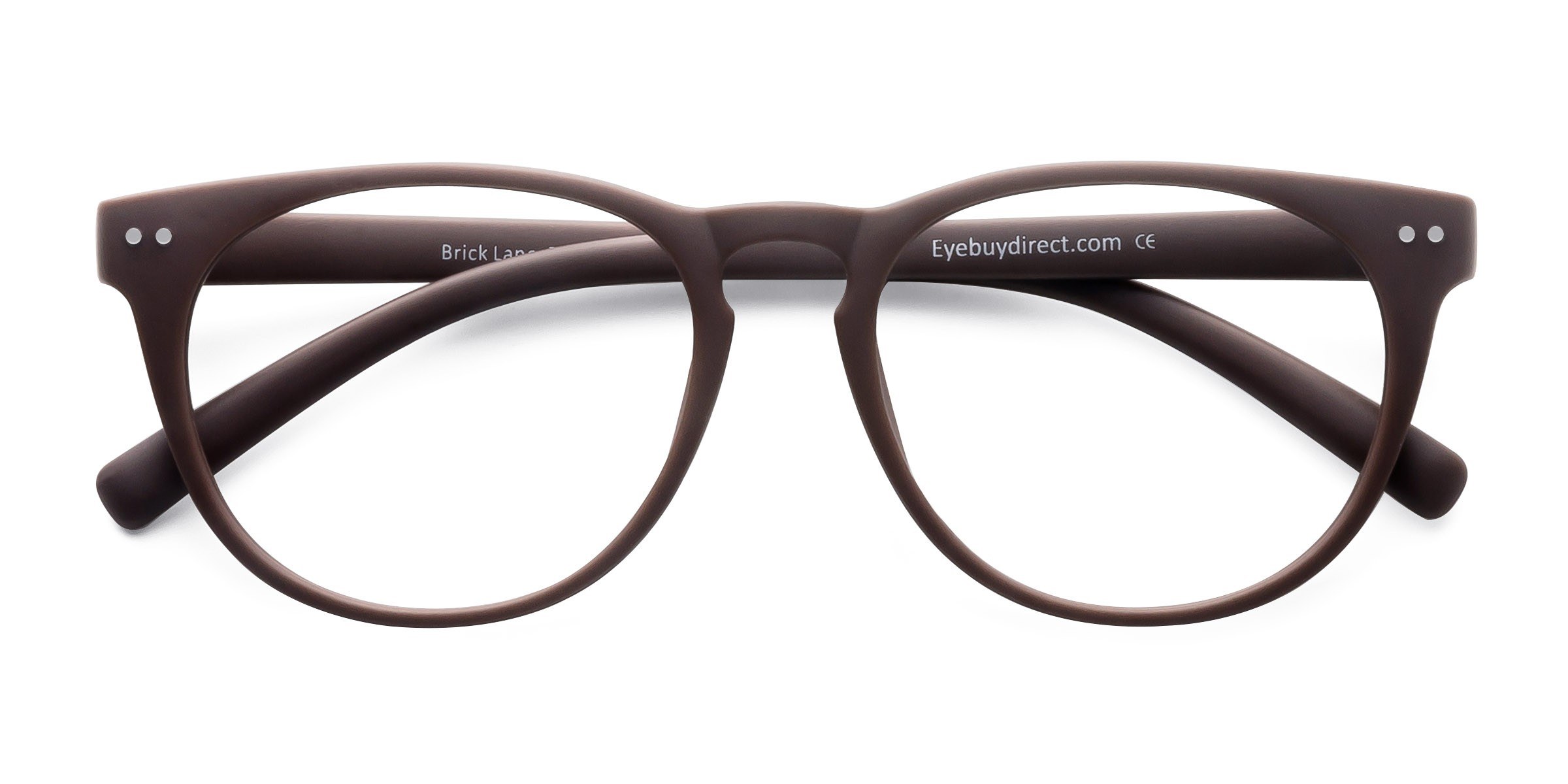 Matte Brown Brick Lane -  Plastique Lunettes de vue