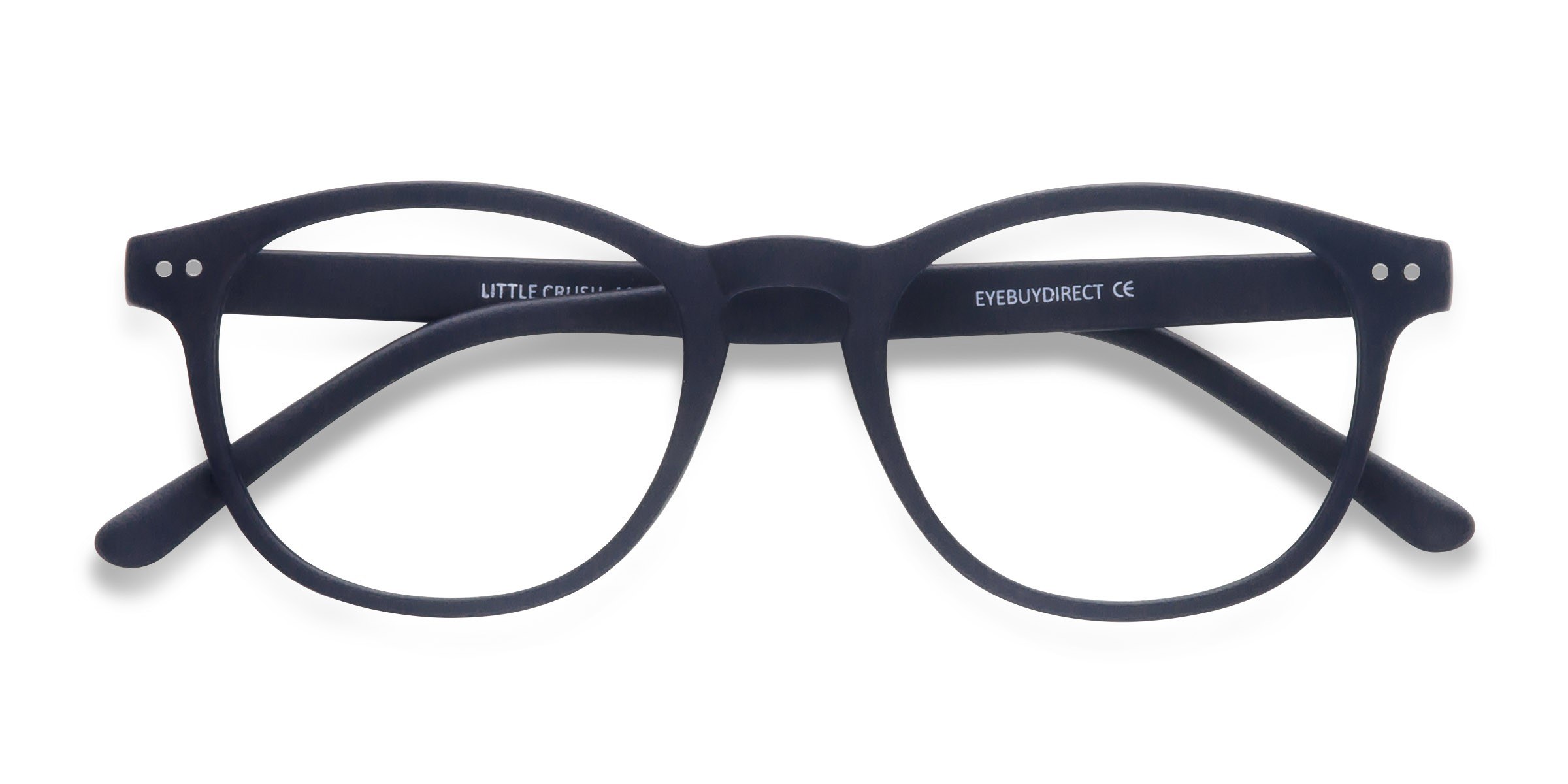 Matte Navy Little Crush -  Plastic Eyeglasses