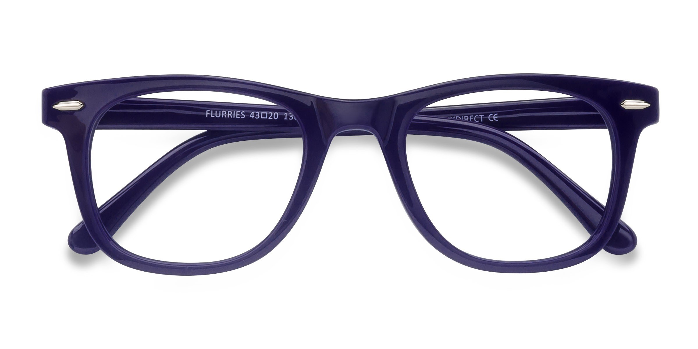 Bleu marine  Flurries -  Plastique Lunettes de vue