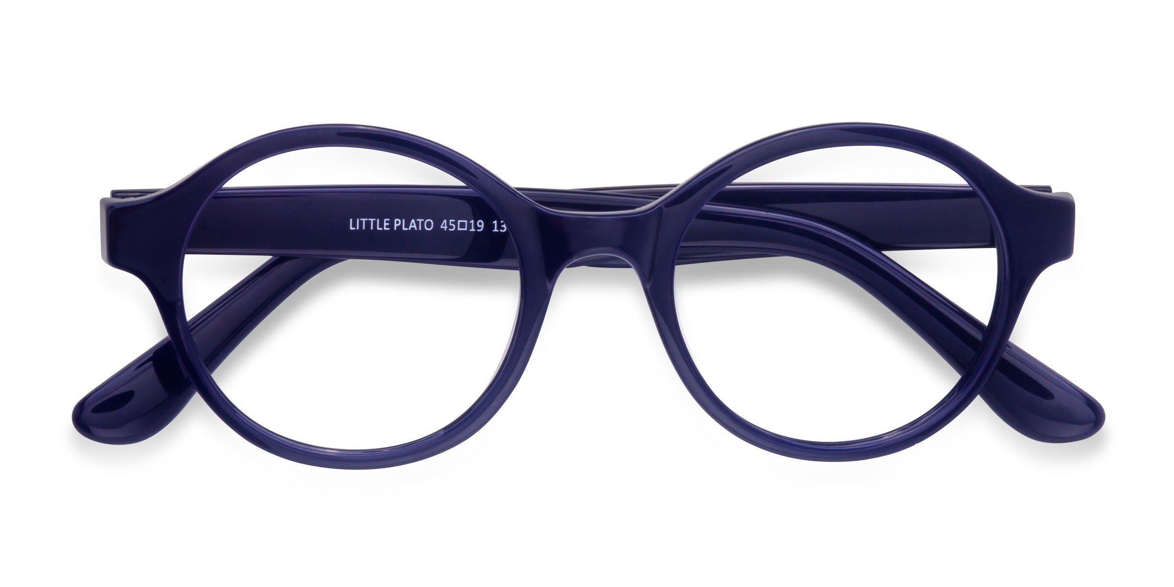 Navy Little Plato -  Plastic Eyeglasses