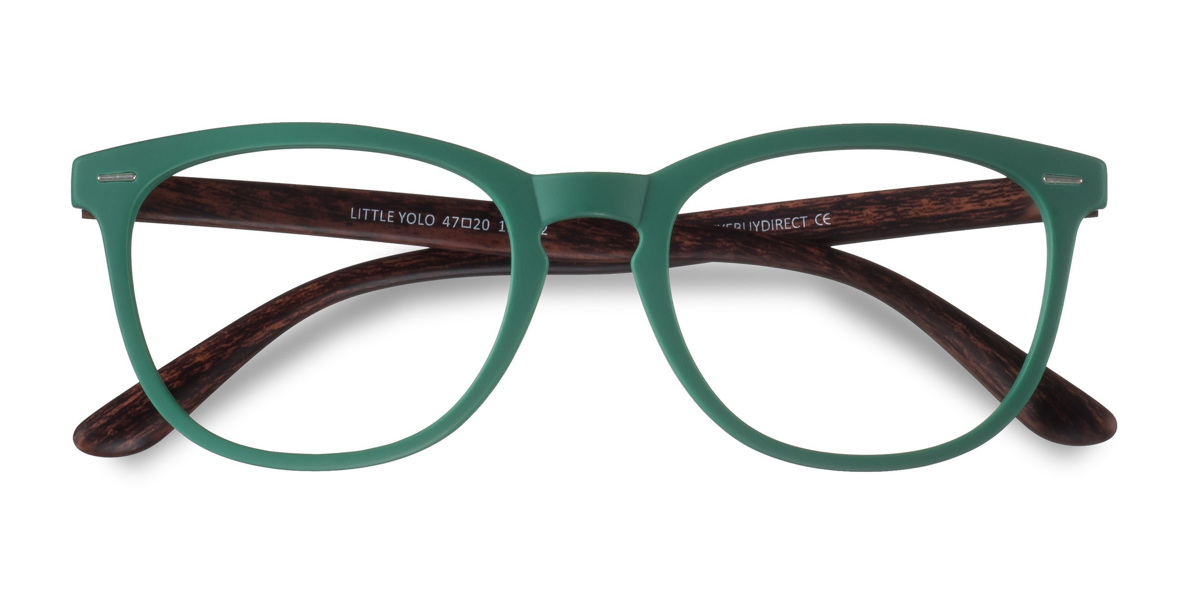 Green Little Yolo -  Plastic Eyeglasses