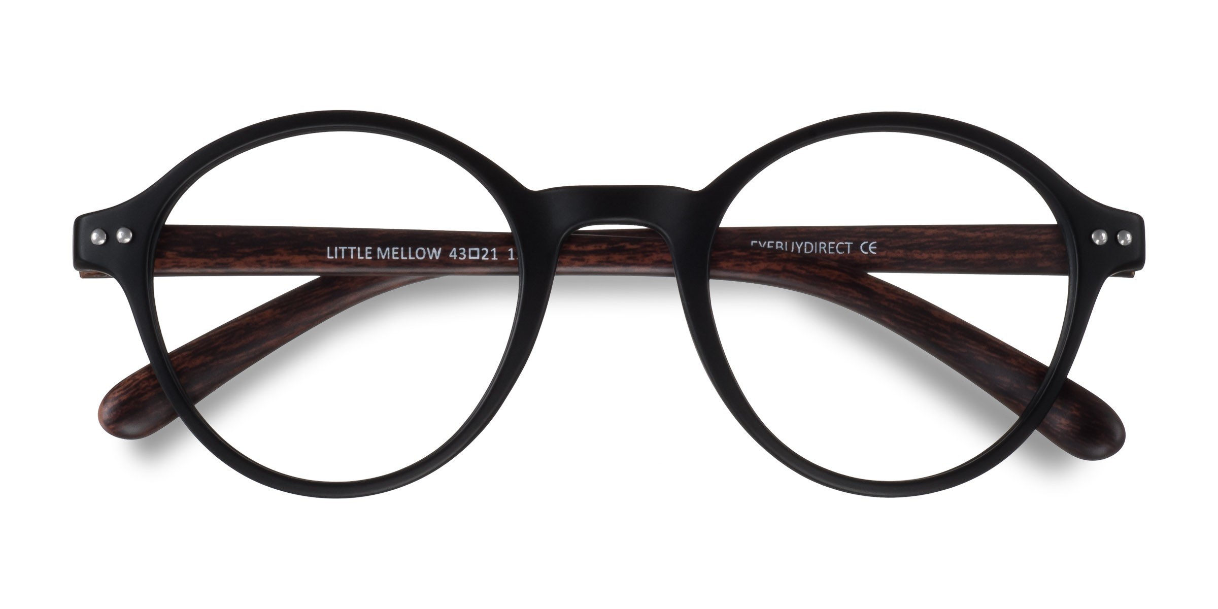 Matte Black Little Mellow -  Plastique Lunettes de vue