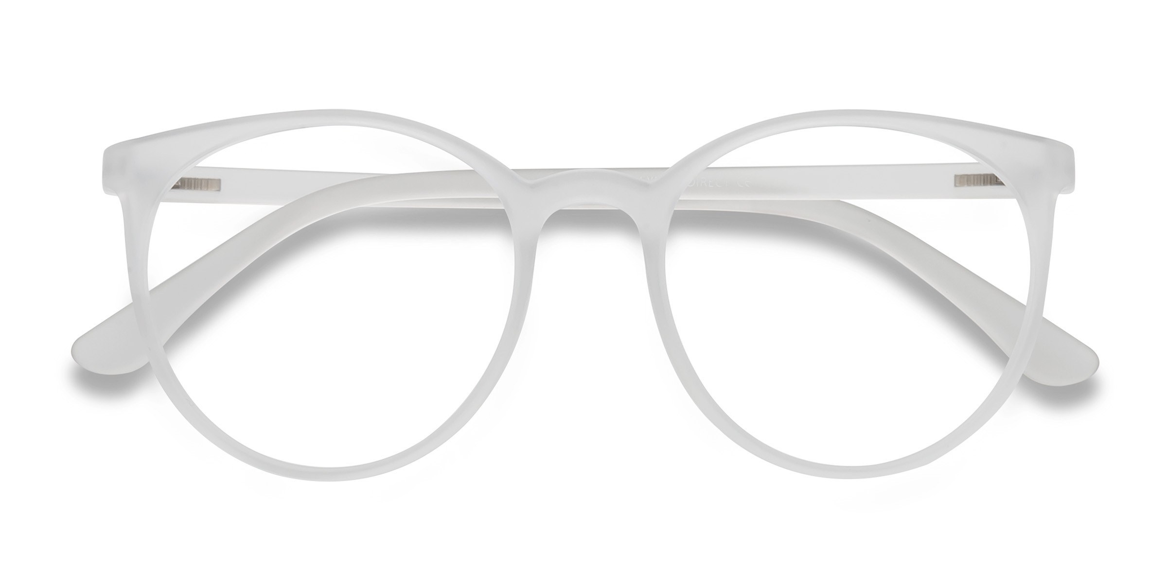 Matte Clear Portrait -  Plastic Eyeglasses
