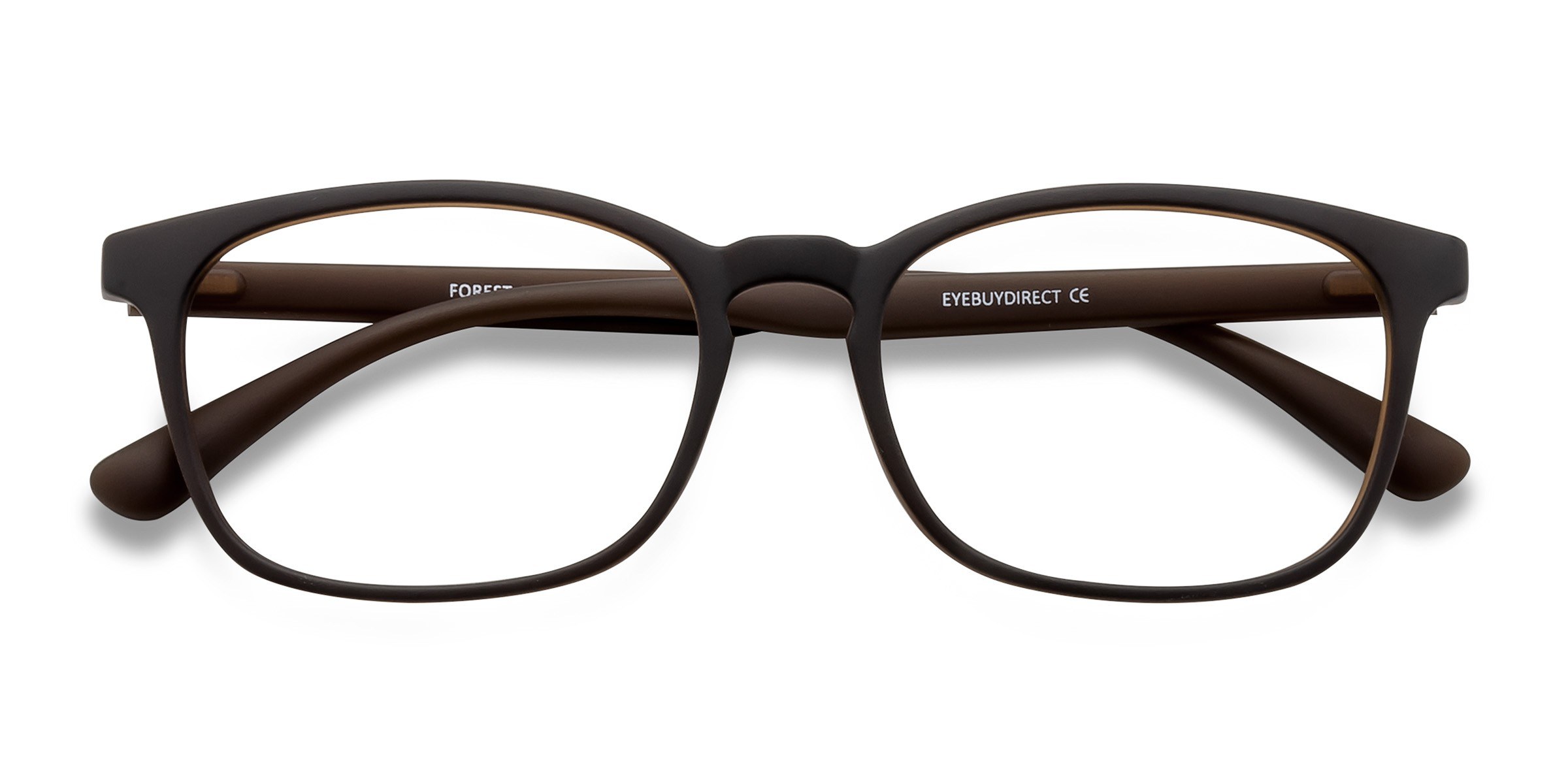 Matte Brown Forest -  Plastique Lunettes de vue