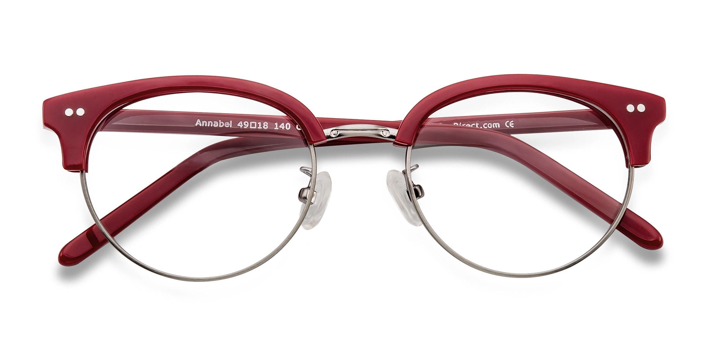 Red Annabel -  Acetate-metal Eyeglasses