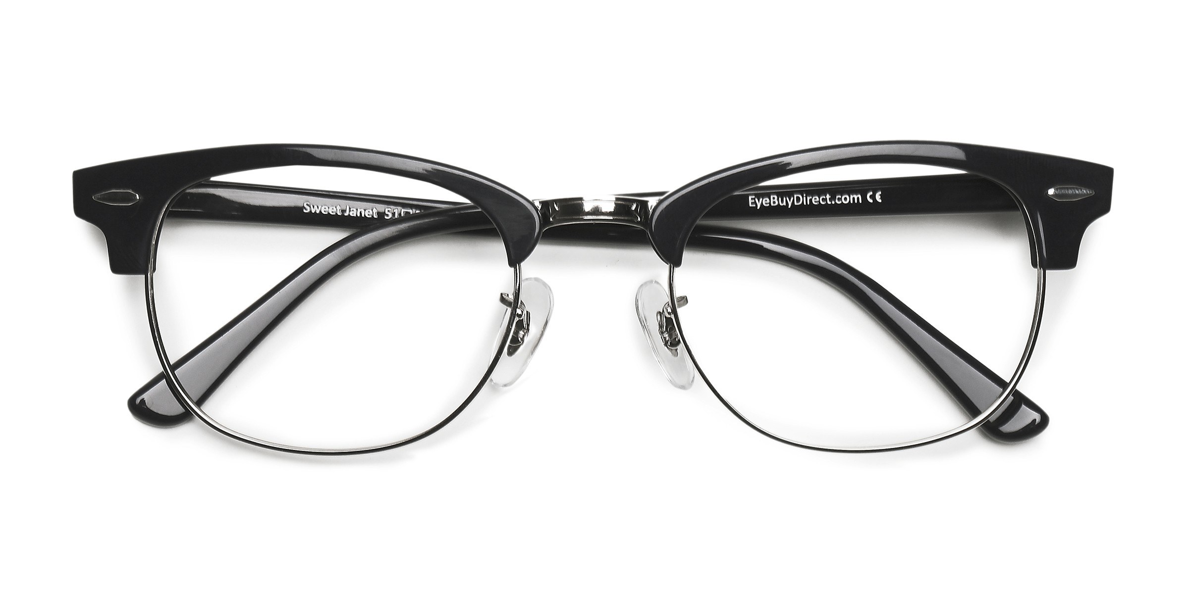 Navy Silver Sweet Janet -  Acétate Lunettes de vue