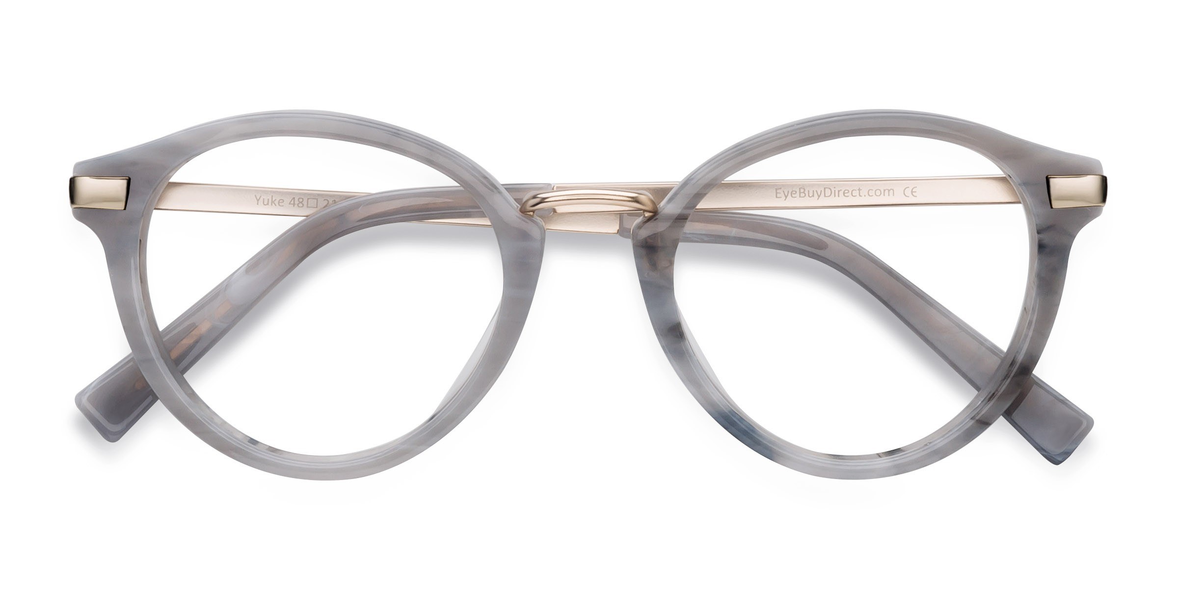 Light Gray Yuke -  Acetate-metal Lunettes de vue