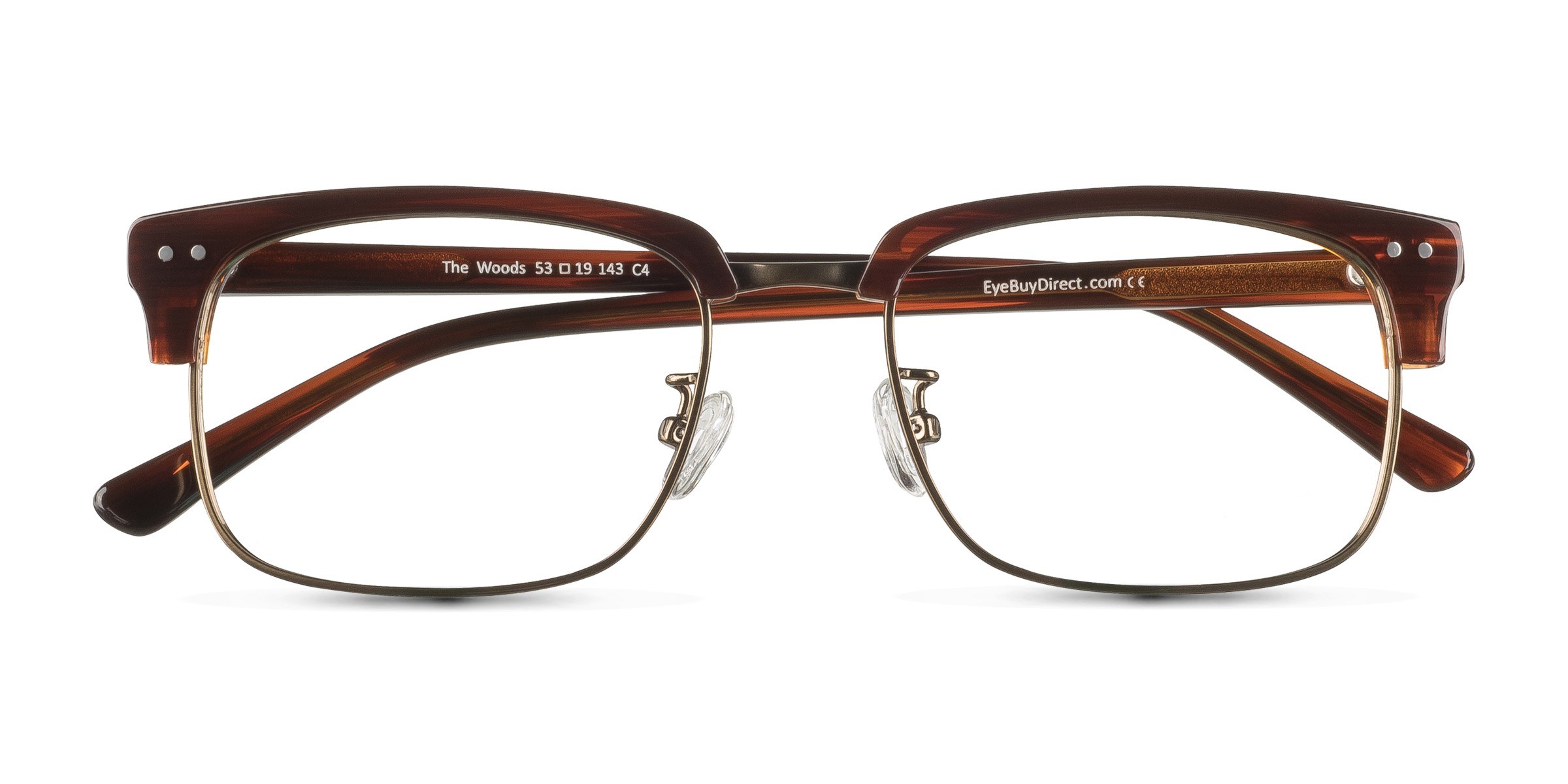 Striped Brown The Woods -  Acétate Lunettes de vue