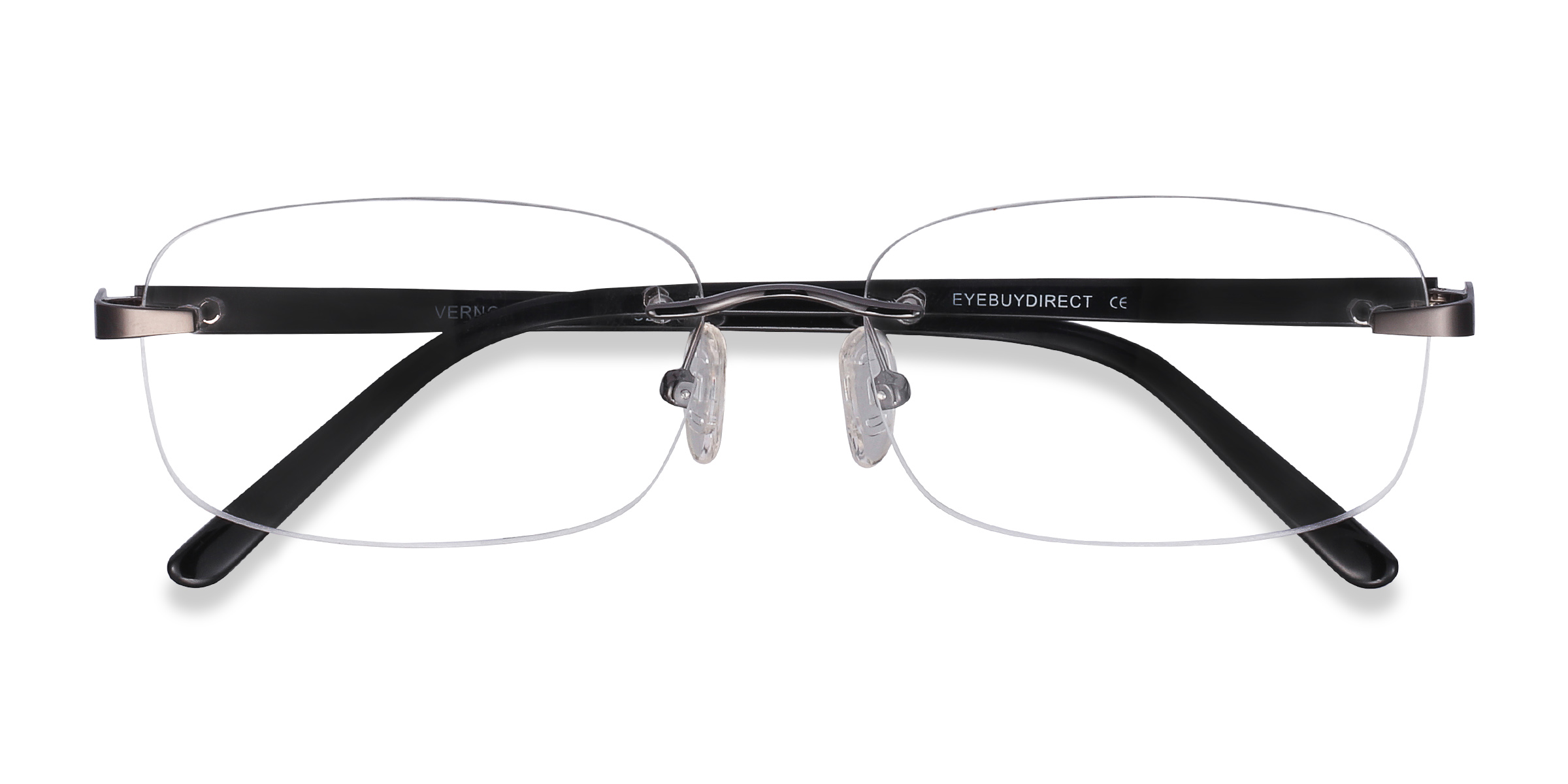 Gunmetal Vernon -  Acetate-metal Lunettes de vue