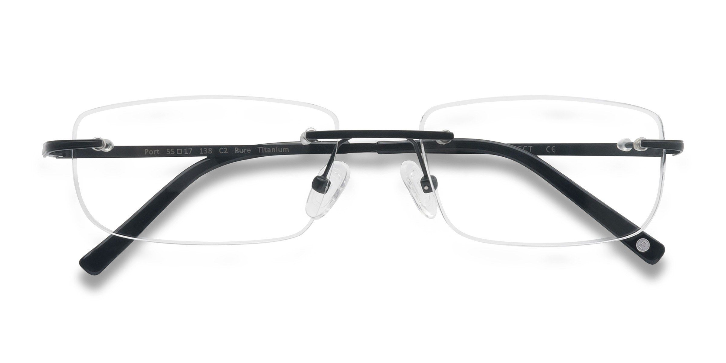 Noir Port -  Titanium Lunettes de vue
