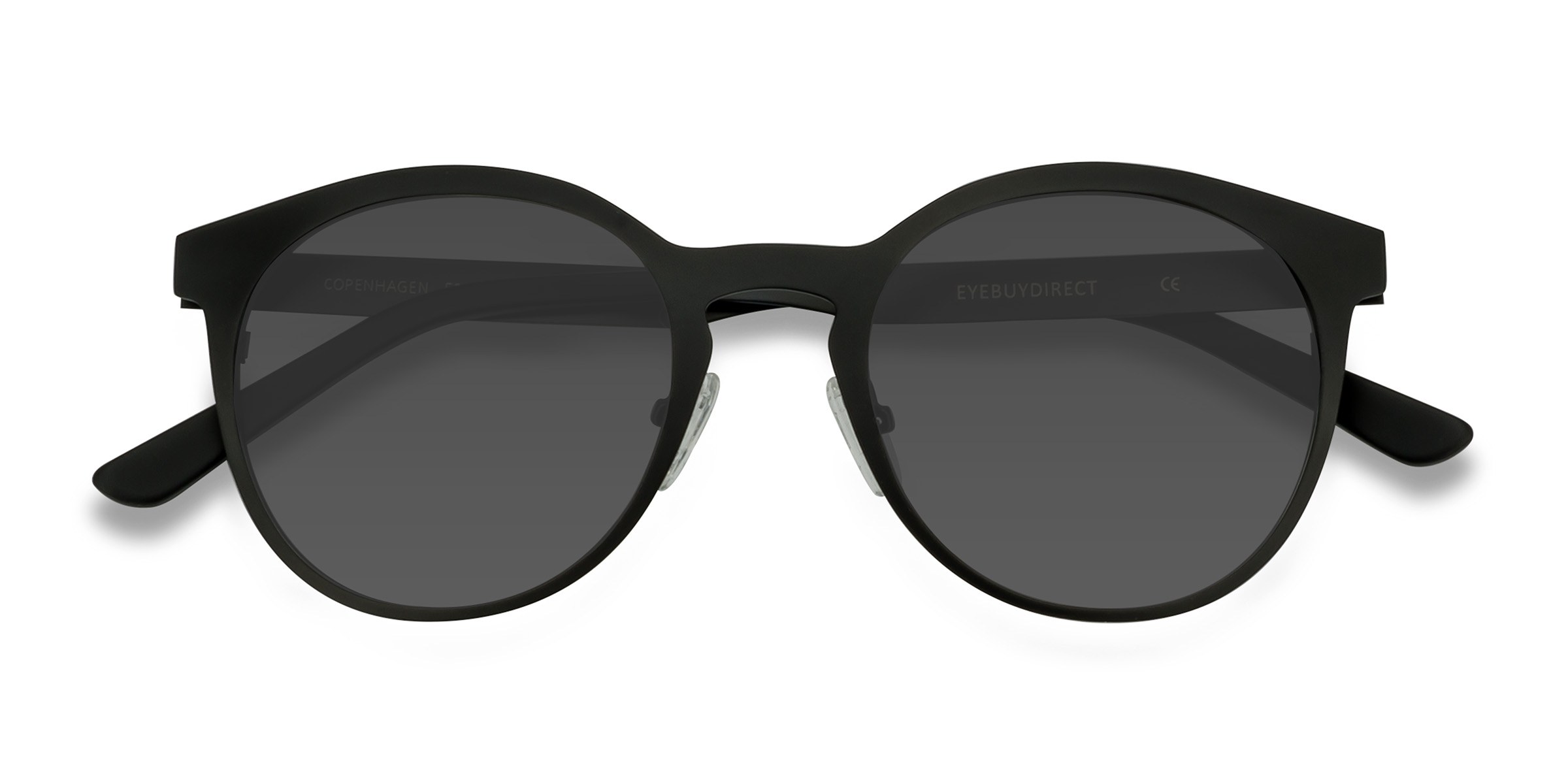 Matte Black Copenhagen -  Metal Sunglasses