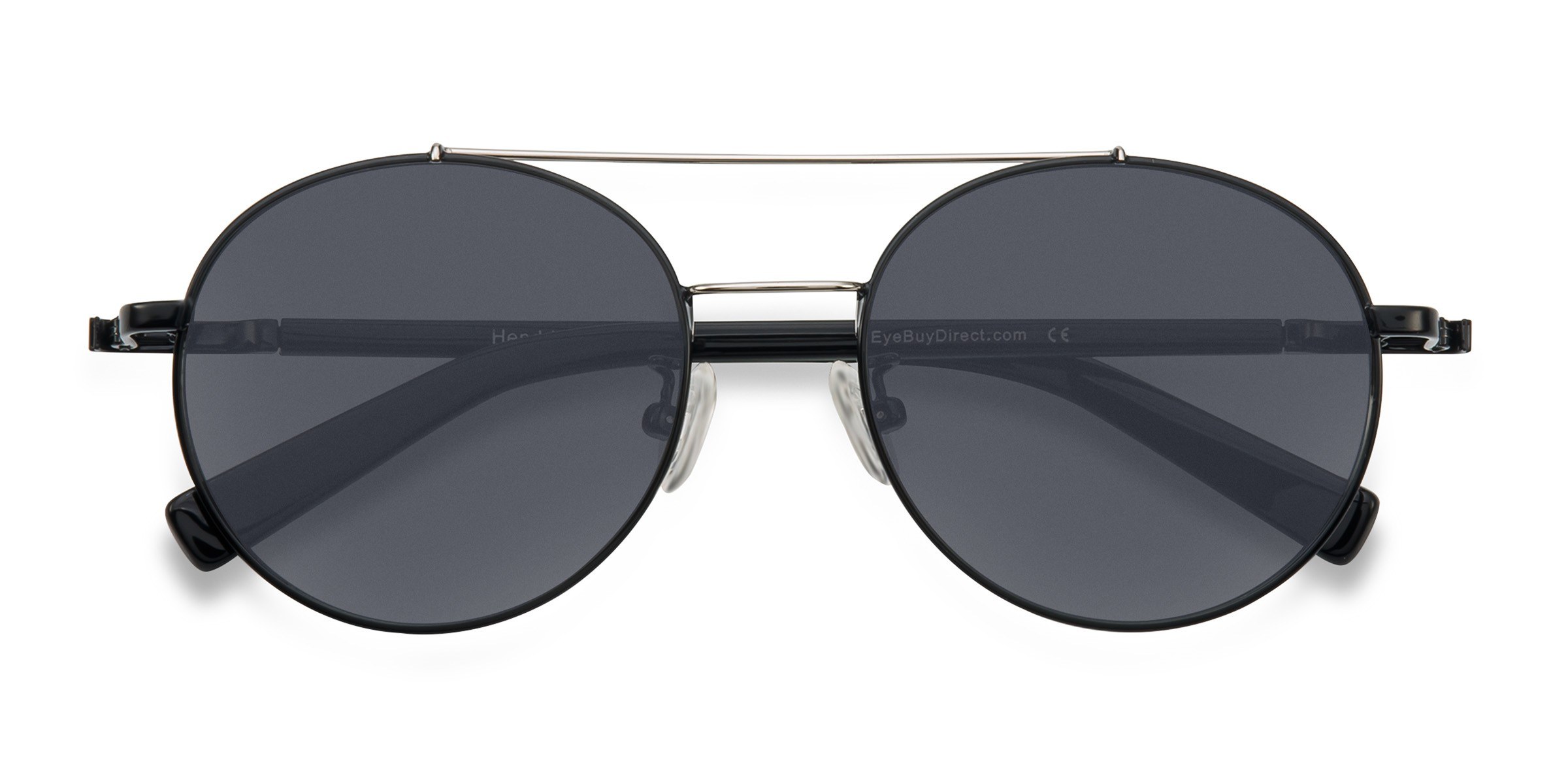 Black/Silver Hendrix -  Metal Sunglasses