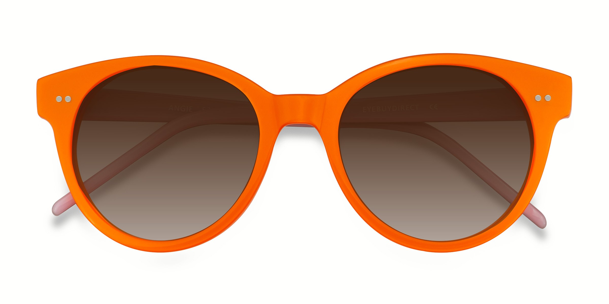 Orange Angie -  Acetate Sunglasses