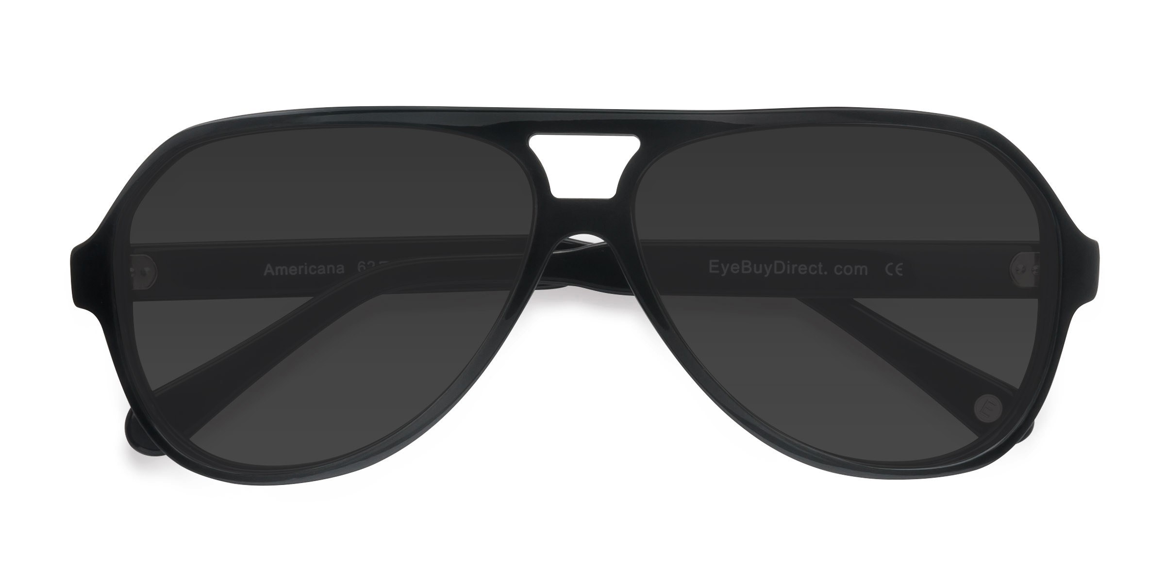 Dark Green Americana -  Acetate Sunglasses
