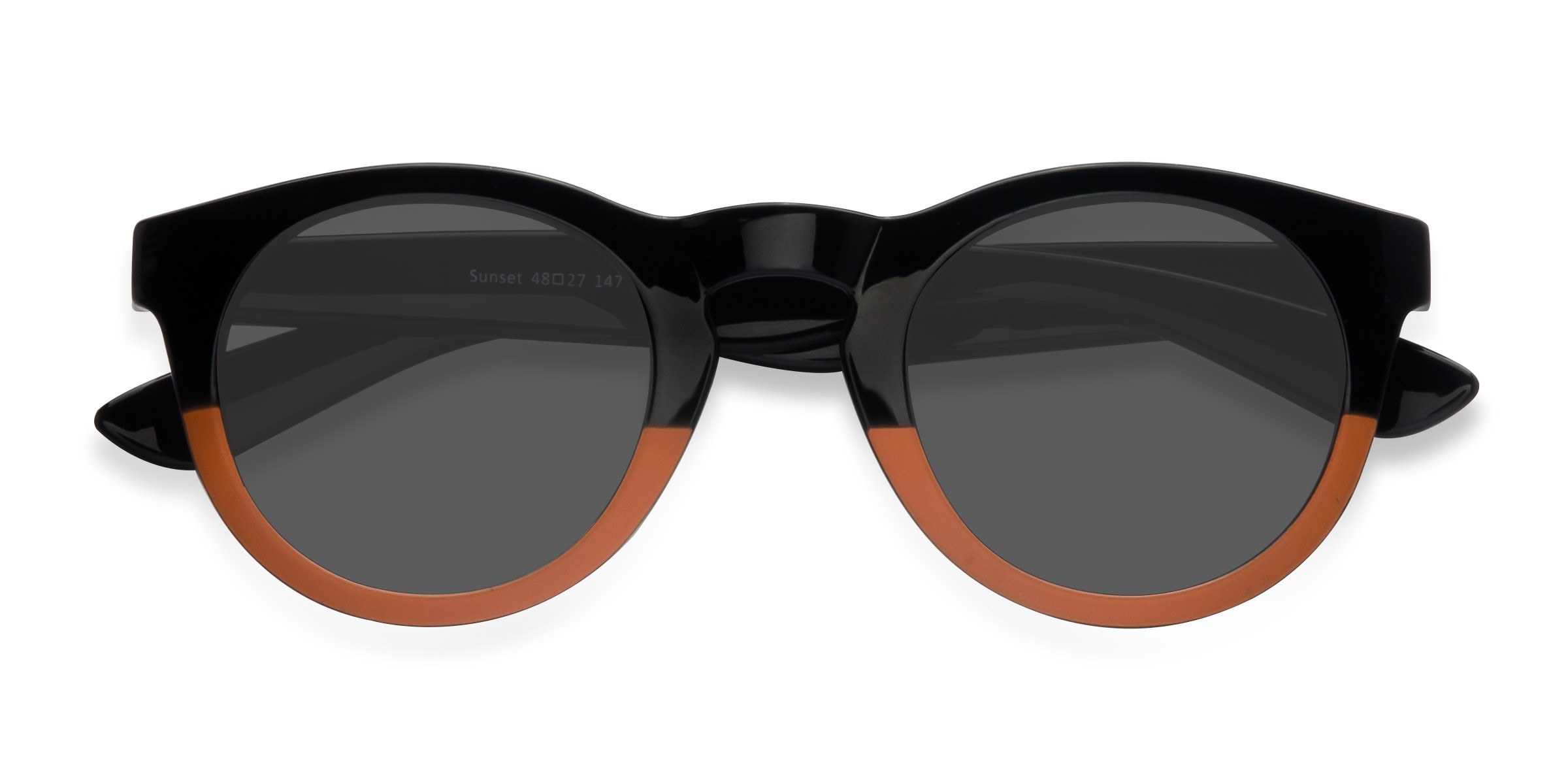 Black Sunset - Plastic Sunglasses