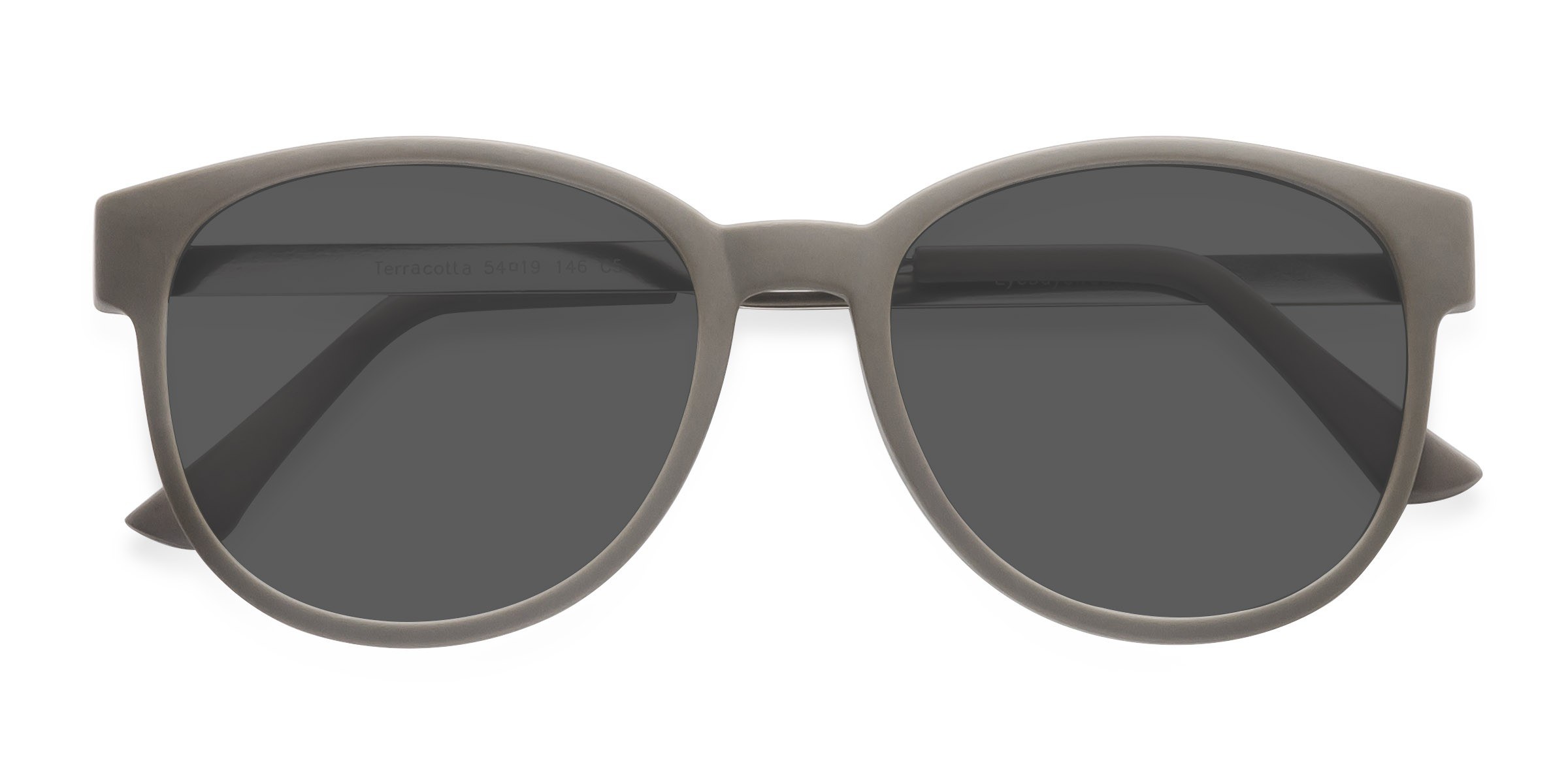 Dark Green Terracotta -  Plastic Sunglasses