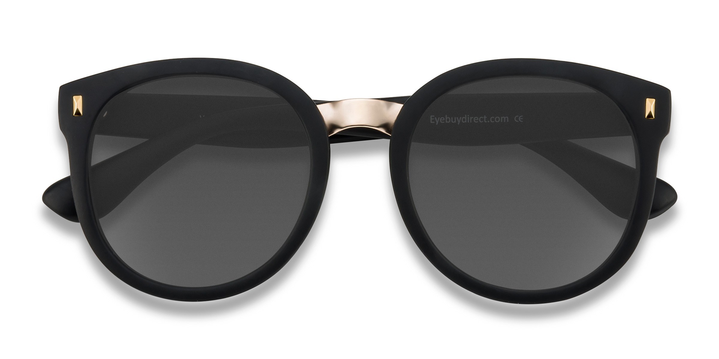 Matte Black Vedette -  Plastic-metal Lunettes de soleil