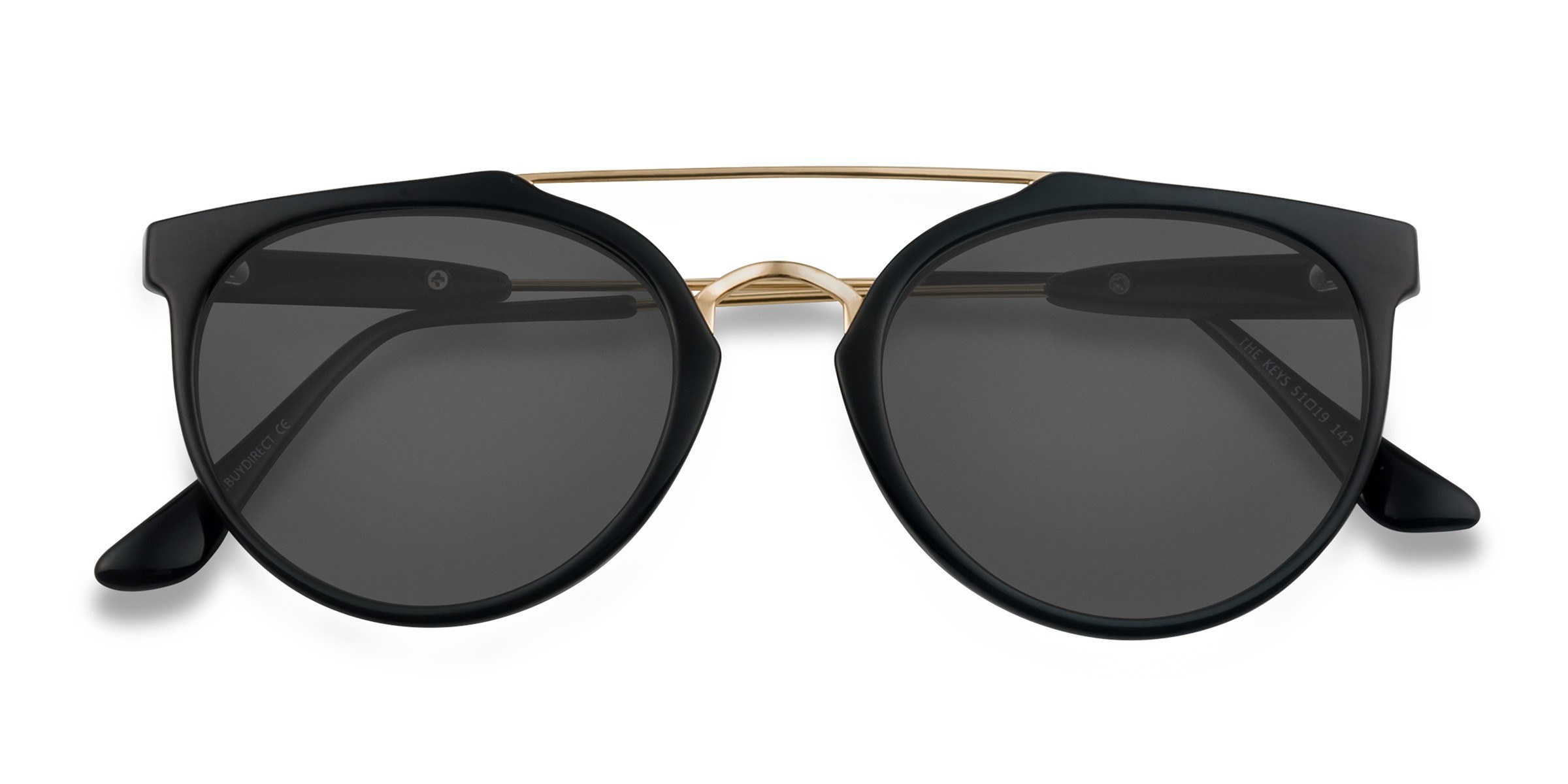  Golden Black  The Keys -  Plastique Lunettes de soleil