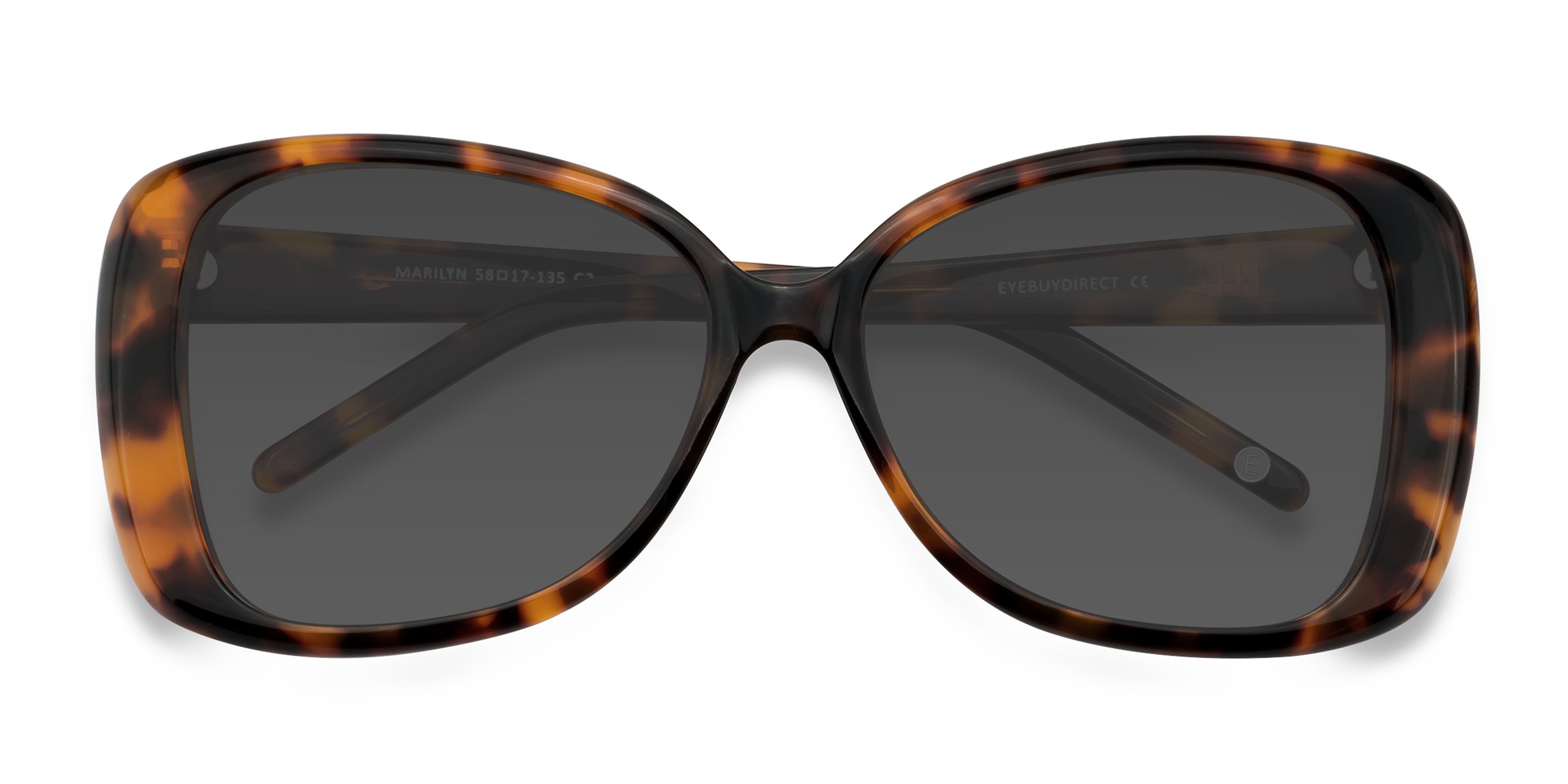 Tortoise Marilyn -  Acetate Sunglasses
