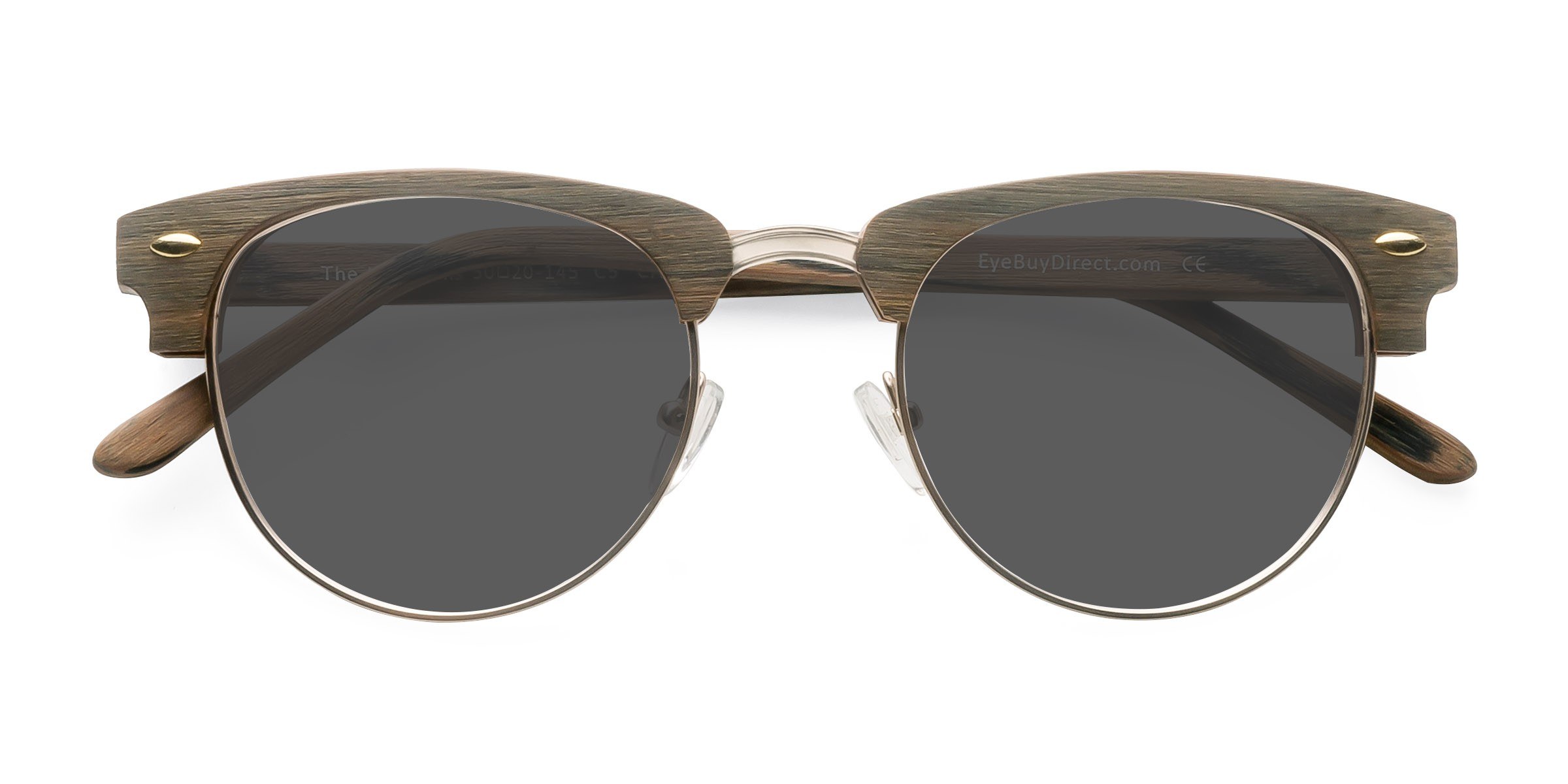 Walnut & Gold The Hamptons -  Acetate-metal Lunettes de soleil
