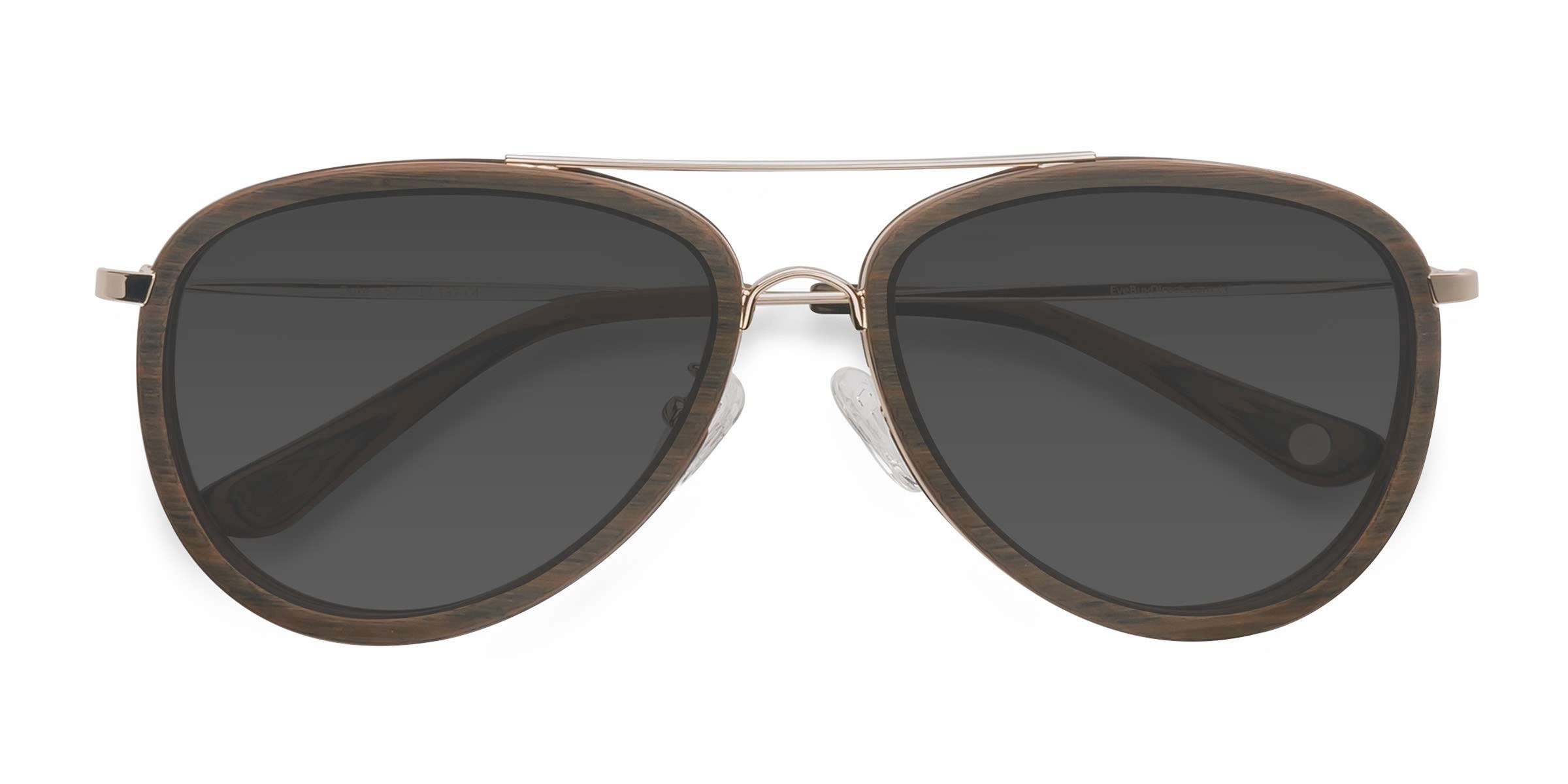 Brown Duke -  Metal Sunglasses