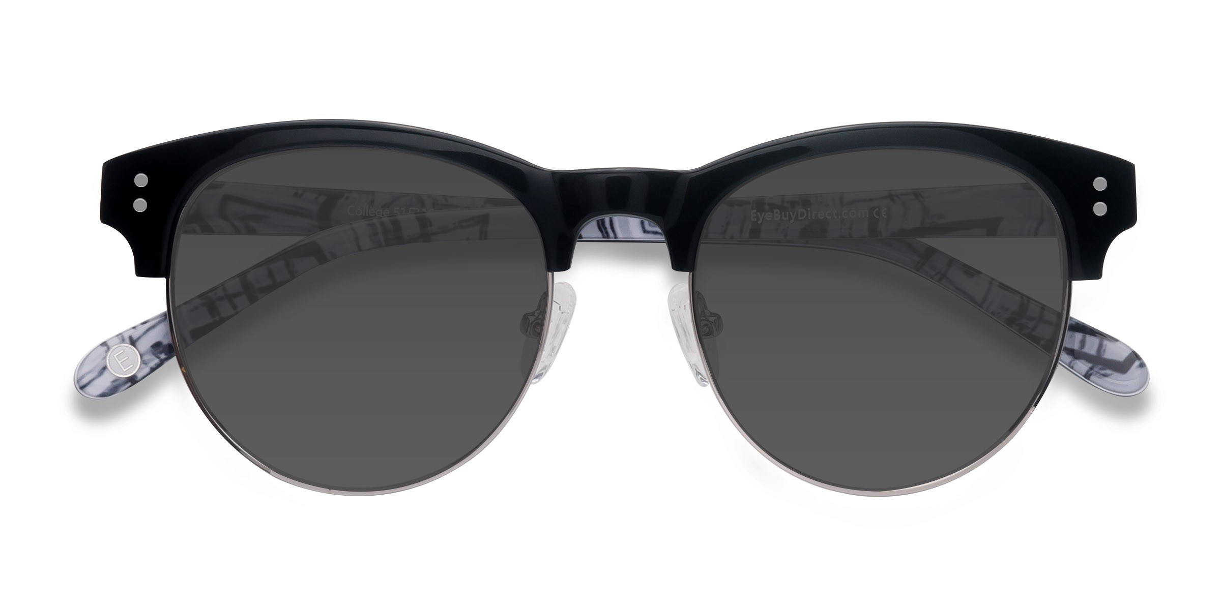 Black Floral College -  Acétate Lunettes de soleil