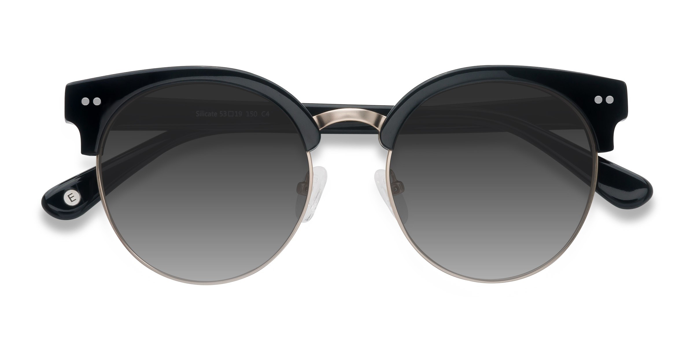 Black Silicate -  Acetate Sunglasses