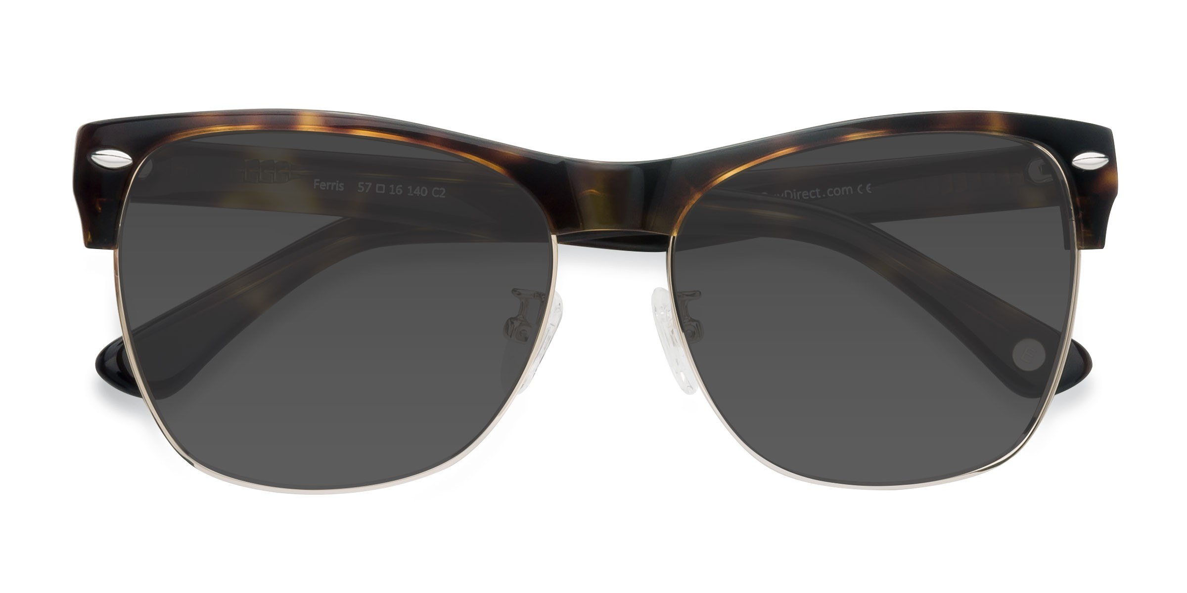 Tortoise Ferris -  Acetate Sunglasses