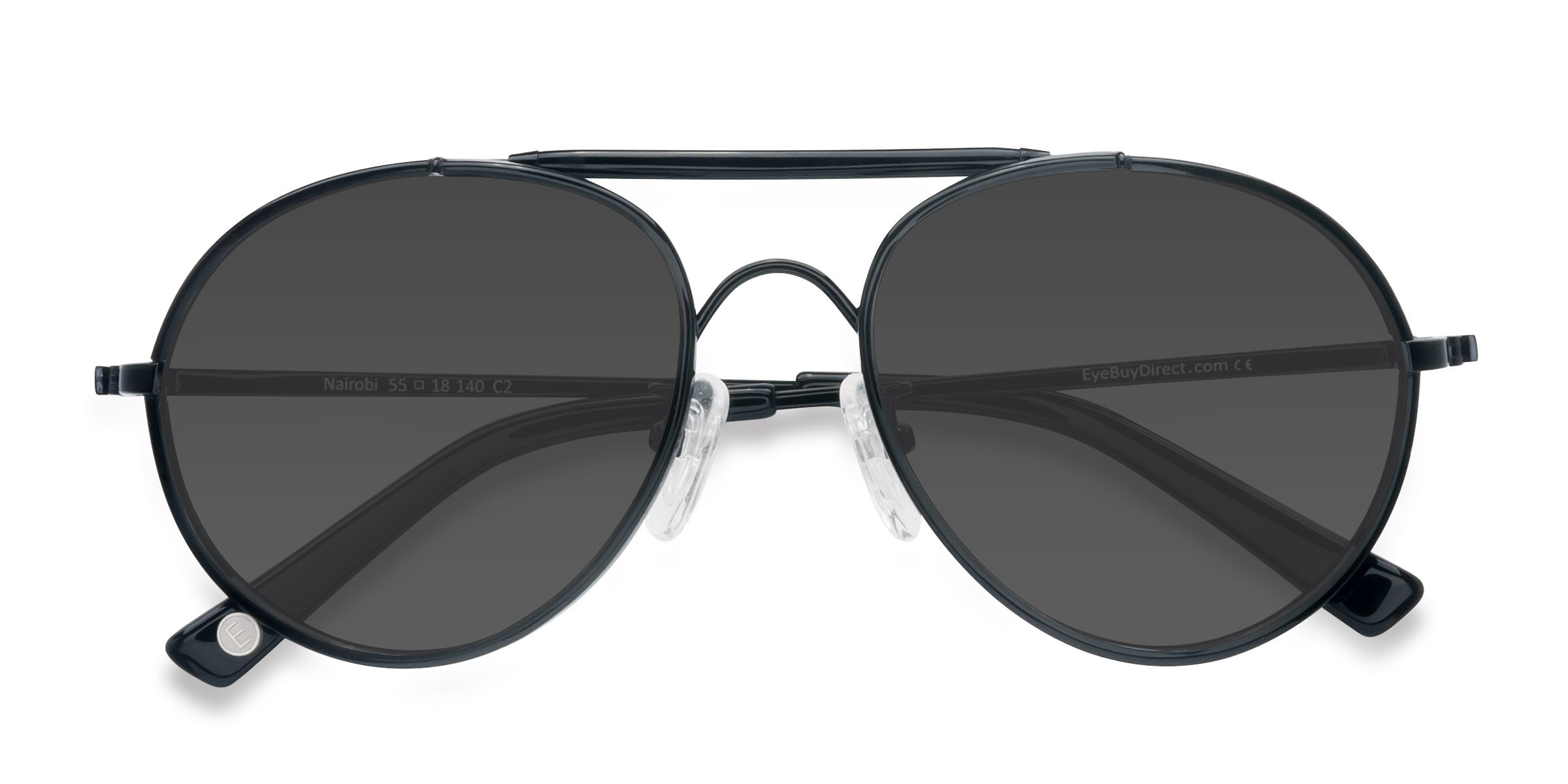 Black Nairobi -  Metal Sunglasses