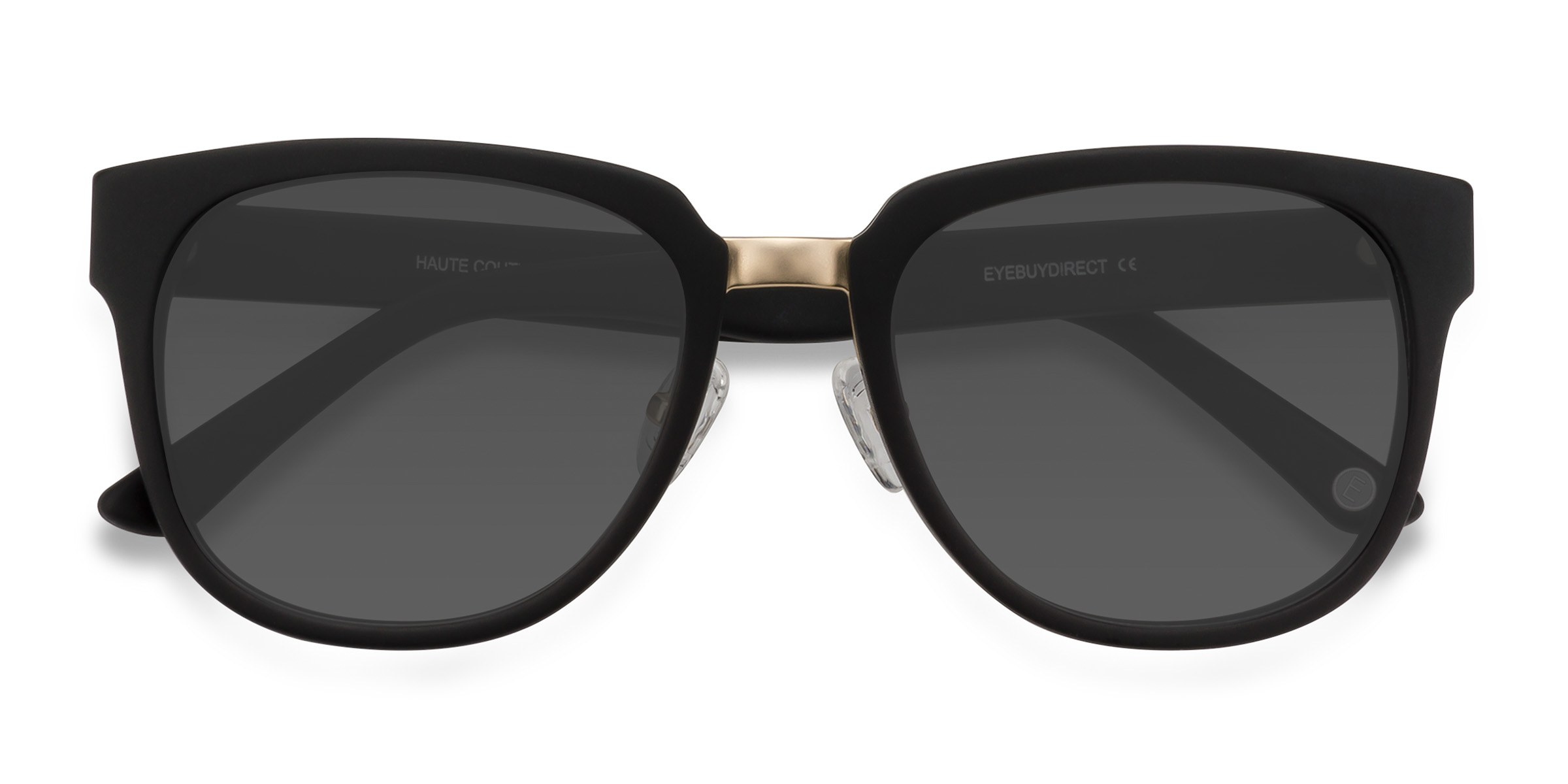 Matte Black Haute Couture -  Acetate-metal Sunglasses