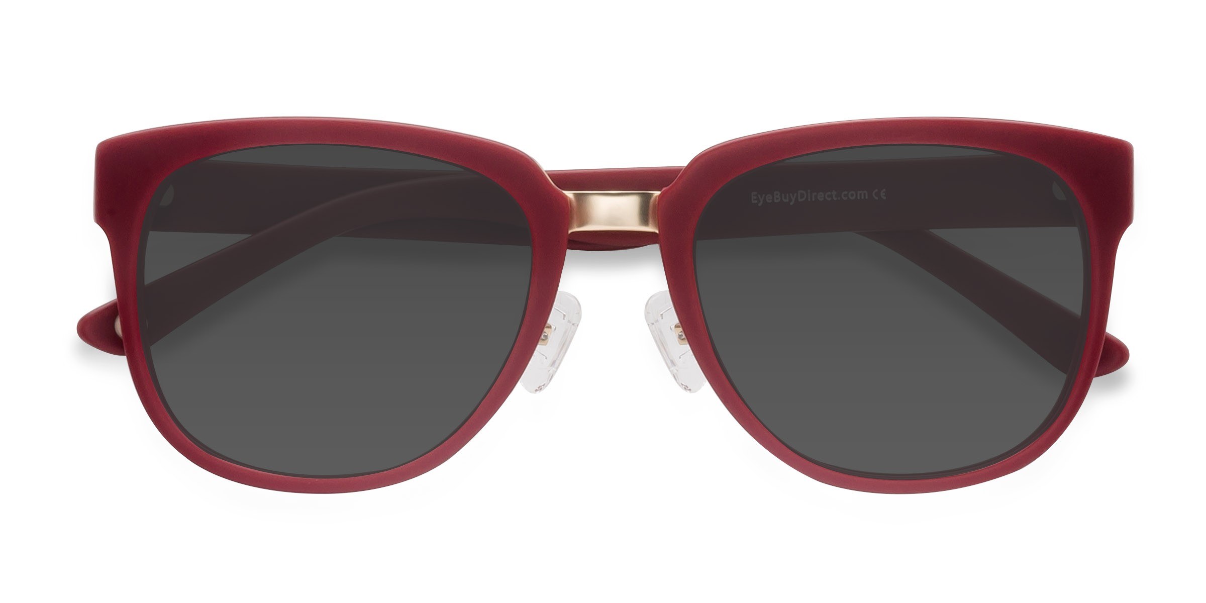 Dark Red Haute Couture -  Acetate Sunglasses