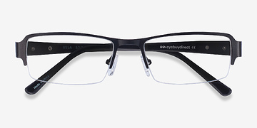 Black Vela -  Metal Eyeglasses