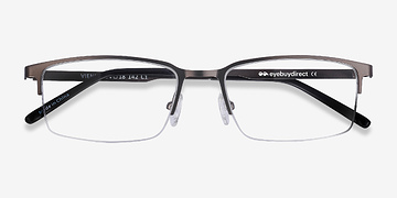 Gray Vienna -  Lightweight Metal Eyeglasses