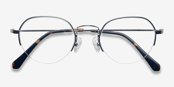 Silver Kalpana -  Vintage Metal Eyeglasses