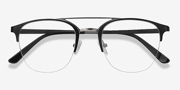 Black Society -  Vintage Metal Eyeglasses