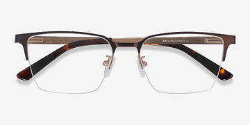 Brown Brink -  Metal Eyeglasses
