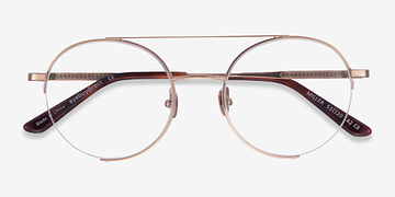 Rose Gold Miller -  Metal Eyeglasses