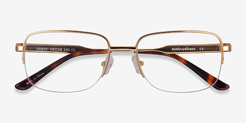 Gold Kanye -  Metal Eyeglasses