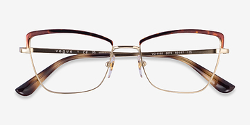 Tortoise Gold Vogue Eyewear VO4185 -  Metal Eyeglasses