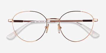 Rose Gold White Vogue Eyewear VO4306 -  Metal Eyeglasses