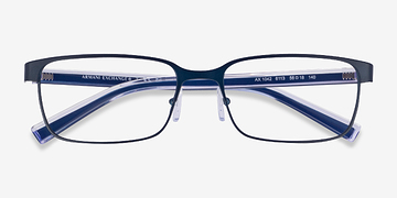Navy Armani Exchange AX1042 -  Metal Eyeglasses