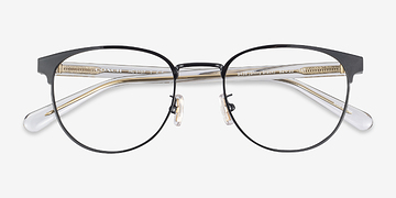 Shiny Black Coach HC5157 -  Metal Eyeglasses