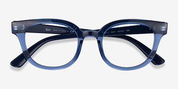 Clear Blue Ray-Ban RB4324V -  Acetate Eyeglasses