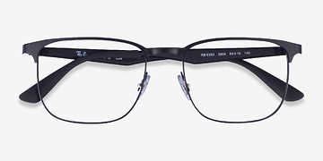Matte Black Ray-Ban RB6363 -  Metal Eyeglasses