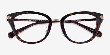 Dark Tortoise Coach HC6141 -  Metal Eyeglasses