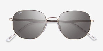 Silver Ray-Ban RB3682 -  Metal Sunglasses