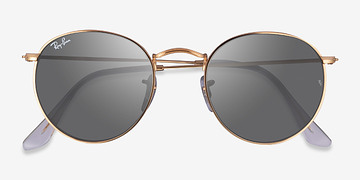 Light Gold Ray-Ban RB3447 -  Metal Sunglasses