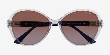 Transparent Purple Vogue Eyewear VO5475SB -  Plastic Sunglasses